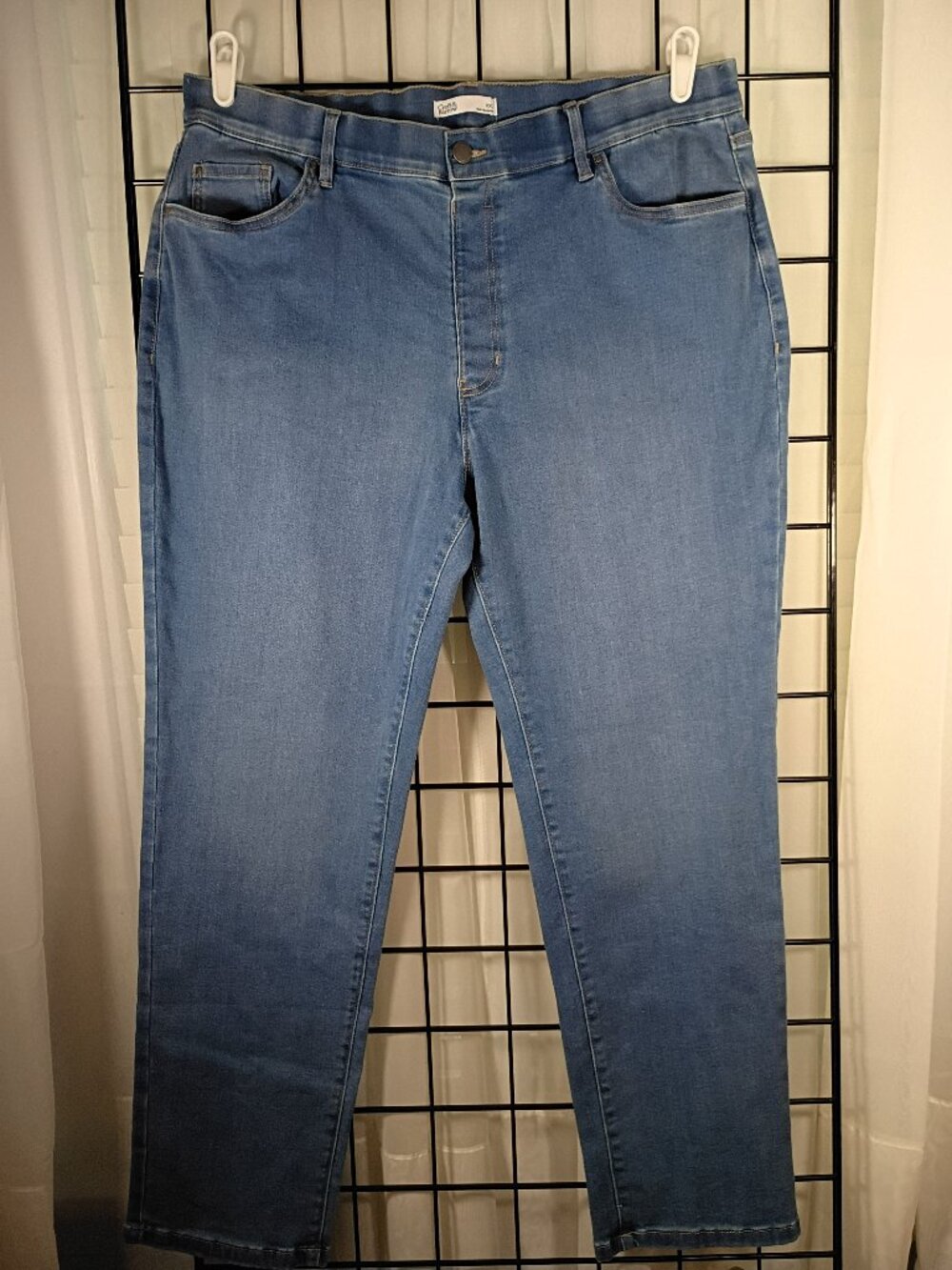 Croft and Barrow Pull On Jeans Elastic Waist XXL